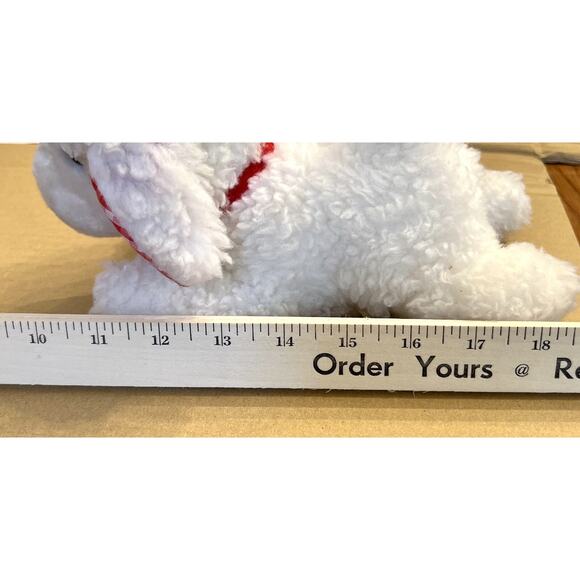 VTG EDEN 9" Stuffed Plush MARY HAD A LITTLE LAMB Music Wind Up Head Moves Easter - Picture 6 of 8